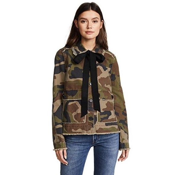 veronica beard camo sweater
